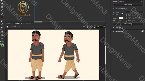 Chor Rigged And Animated Character Men