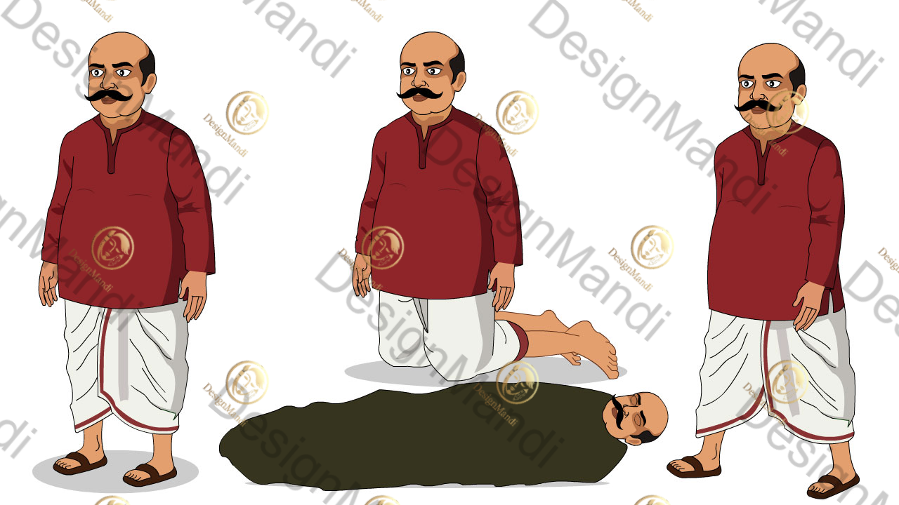 Seth Character (Adobe Animate Vector)